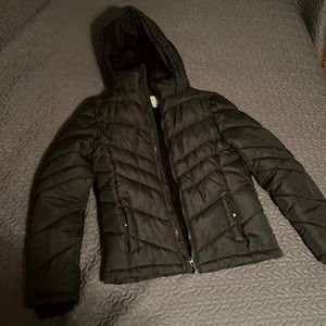 Chunky black winter jacket